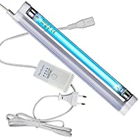 Lampada di disinfezione UVC Coospider Luce germicida senza ozono con controllo timer adatto per armadi- bagni- soffitte…